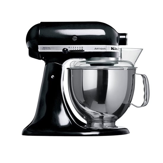 Mixer cu bol 4.8L, Artisan, Model 150, Onyx Black - KitchenAid