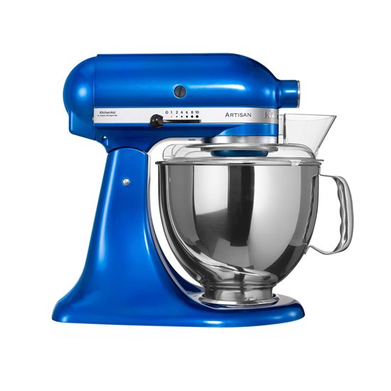 Mixer cu bol 4.8L, Artisan, Model 150, Electric Blue - KitchenAid