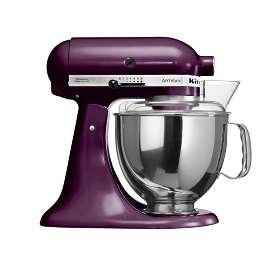 Mixer cu bol 4.8L, Artisan, Model 150, Boysenberry - KitchenAid