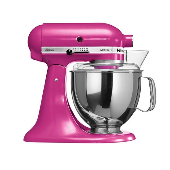 Mixer cu bol 4.8L, Artisan, Model 150, Cranberry - KitchenAid