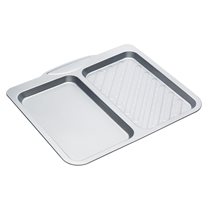 Tava dublu-compartimentata, 40 x 35,5 cm  - Kitchen Craft