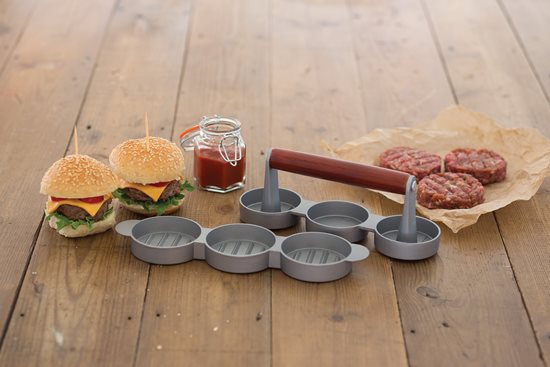 Presa mini 3 burgeri 6cm  - Kitchen Craft