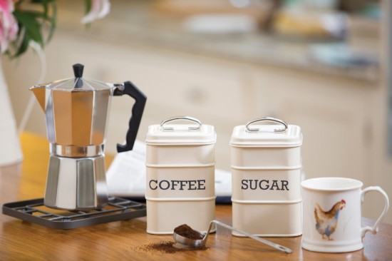 Cutie pentru cafea, 11 x 11 x 17 cm, Crem - Kitchen Craft