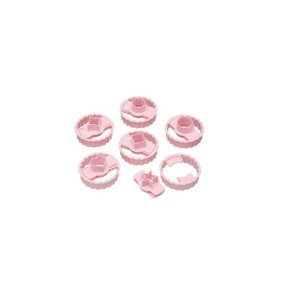 Set cuttere biscuiti Linzer  - Kitchen Craft