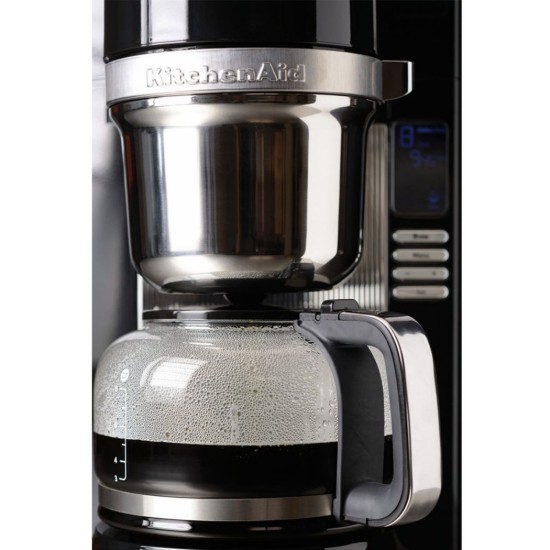 Cafetiera programabila, 1200 W, Onyx Black - KitchenAid