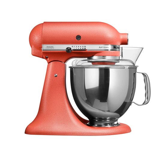 Mixer cu bol 4.8L, Artisan, Model 150, Terracotta - KitchenAid