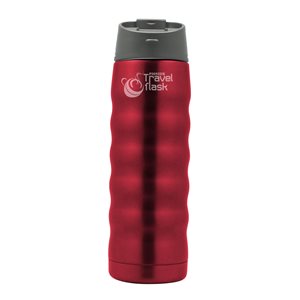 Termos inox, 480 ml, "Pioneer", Rosu - Grunwerg