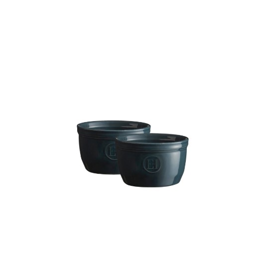 Set 2 boluri ramekin, 9 cm, Blue Flame - Emile Henry