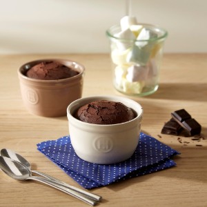 Set 2 boluri ramekin, 9 cm, Clay - Emile Henry