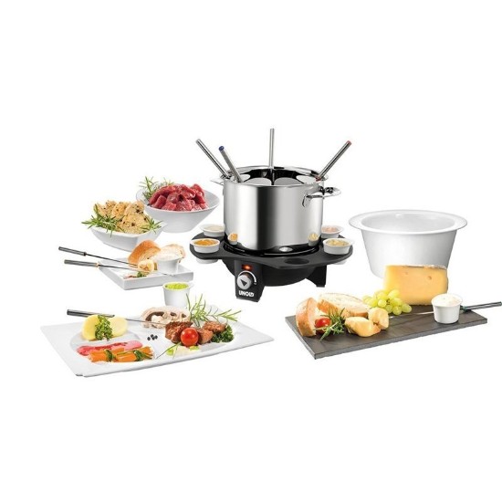 Set fondue electric 1,5 L, 1000W - Unold