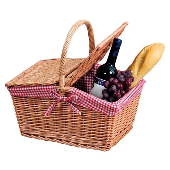 Cos picnic 42 x 29 cm, salcie - Kesper