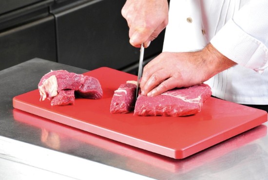 Tocator profesional pentru carne rosie, plastic, 53 x 32,5 cm, grosime 1,5 cm - Kesper