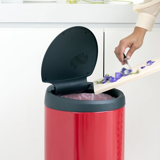 Cos de gunoi "Flip", 30 L, Passion Red - Brabantia