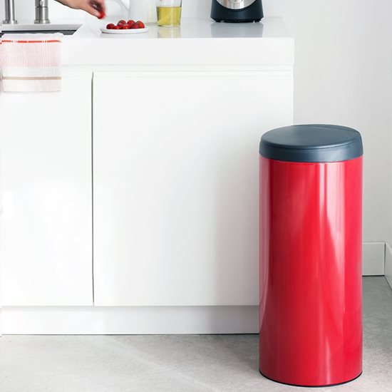 Cos de gunoi "Flip", 30 L, Passion Red - Brabantia