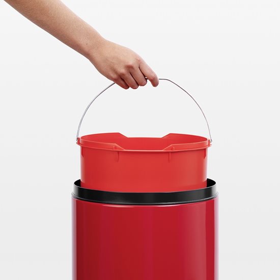 Cos de gunoi "Flip", 30 L, Passion Red - Brabantia