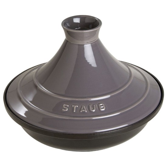 Tajine fonta capac ceramic 28 cm, Graphite Grey - Staub