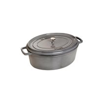 Oala Cocotte ovala, fonta, 17 cm/1L, Graphite Grey - Staub