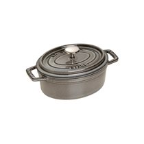 Oala Cocotte ovala, fonta, 15cm/0,6L, Graphite Grey - Staub