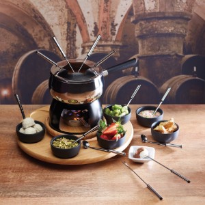Set fondue 24 piese, inox - Artesa