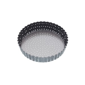 Forma perforata pentru tarta, otel, 18 cm, "MasterClass" - Kitchen Craft