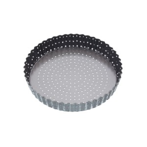 Forma perforata pentru tarta, otel, 20 cm, "MasterClass" - Kitchen Craft