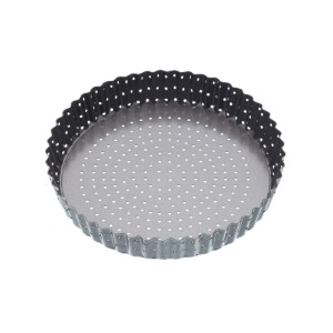 Forma perforata pentru tarta, otel, 23 cm, "MasterClass" - Kitchen Craft