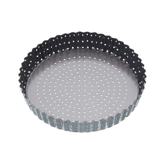 Tava perforata pentru tarte, otel, 25 cm - Kitchen Craft