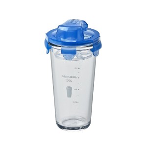 Shaker sticla, 450 ml, Albastru - Glasslock