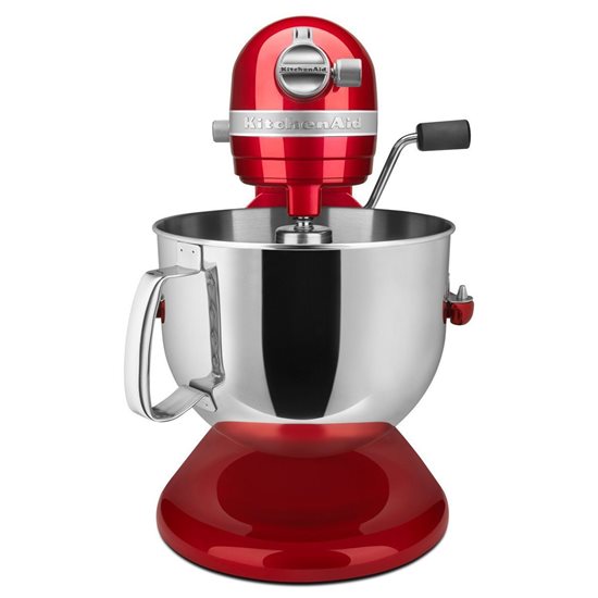 Mixer cu bol 6.9L, Artisan, Model 7580, Candy Apple - KitchenAid