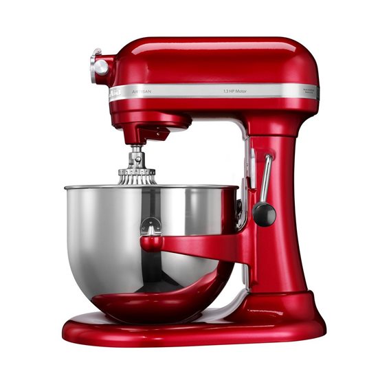 Mixer cu bol 6.9L, Artisan, Model 7580, Candy Apple - KitchenAid