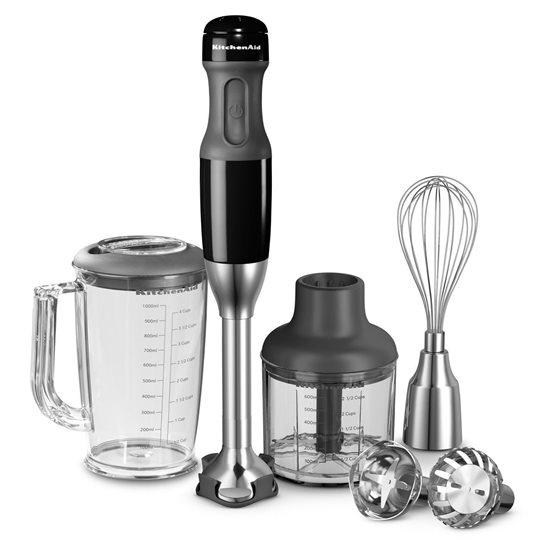 Blender vertical cu 5 viteze 180W, Onyx Black - KitchenAid