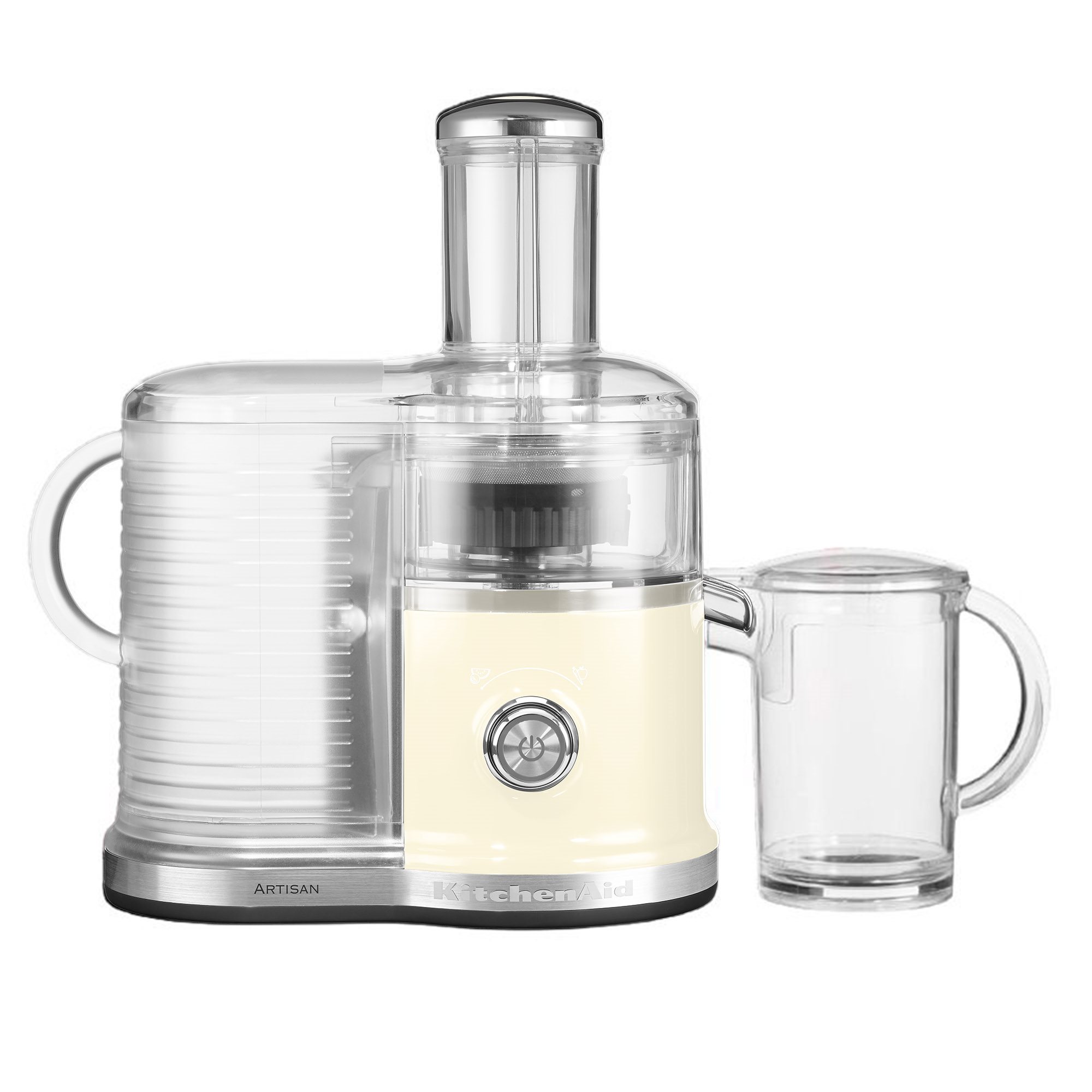 Storcator centrifugal fructe/legume Artisan, Almond Cream KitchenAid