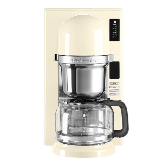 Cafetiera programabila, 1200W, Almond Cream - KitchenAid