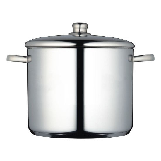Oala inox, cu capac, 28cm/14L, “Master Class” - Kitchen Craft