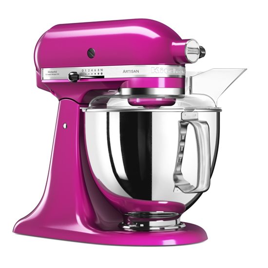 Mixer cu bol 4.8L, Artisan, Model 175, Raspberry Ice - KitchenAid