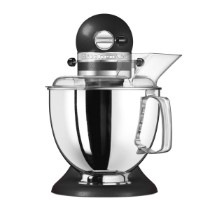 Mixer cu bol 4.8L, Artisan, Model 175, Cast Iron Black - KitchenAid
