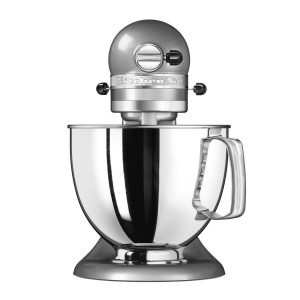 Mixer cu bol 4.8L, Artisan, Model 125, Contour Silver - KitchenAid