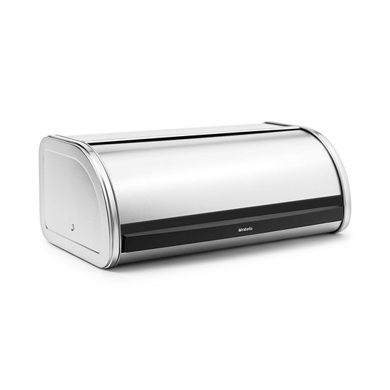 Cutie pentru paine, 44,5 x 26,2 cm, inox, Matt Steel - Brabantia