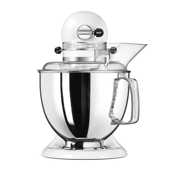 Mixer cu bol 4.8L, Artisan, Model 175, White - KitchenAid