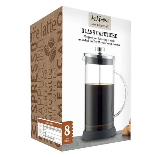 Filtru cafea LE’XPRESS sticla 1 l - Kitchen Craft