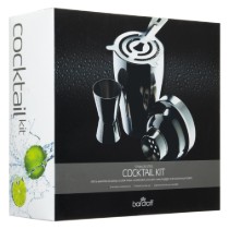 Set 3 piese preparare cocktail, inox - Kitchen Craft