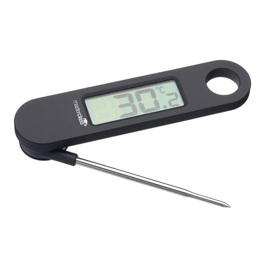 Termometru digital cu sonda, negru - Kitchen Craft
