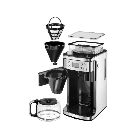 Cafetiera electrica cu rasnita, 1,5L, 1050W - Unold