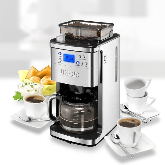 Cafetiera electrica cu rasnita, 1,5L, 1050W - Unold