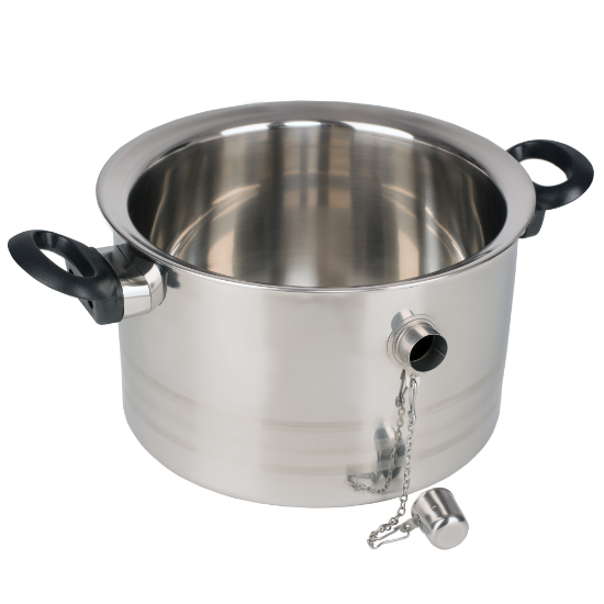 Oala pentru fiert lapte, inox,n20cm/3,5L - Zokura