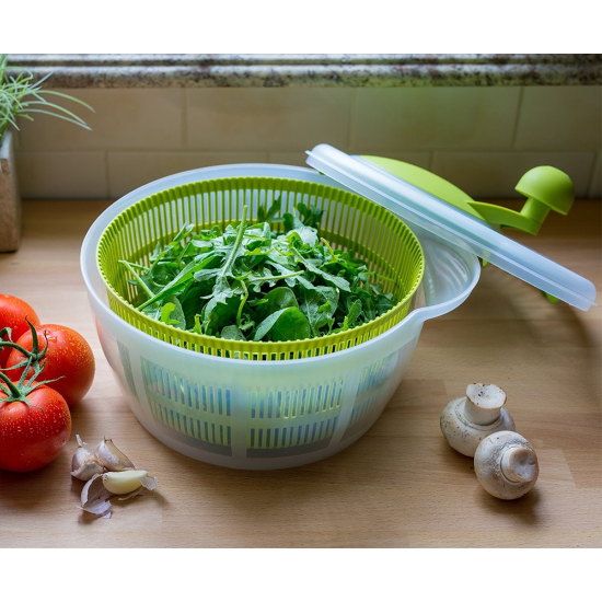 Uscator salata, plastic, 26cm/5L, Verde - Westmark
