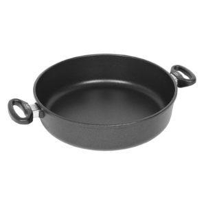 Tigaie adanca, aluminiu, 32 cm, inductie - AMT Gastroguss