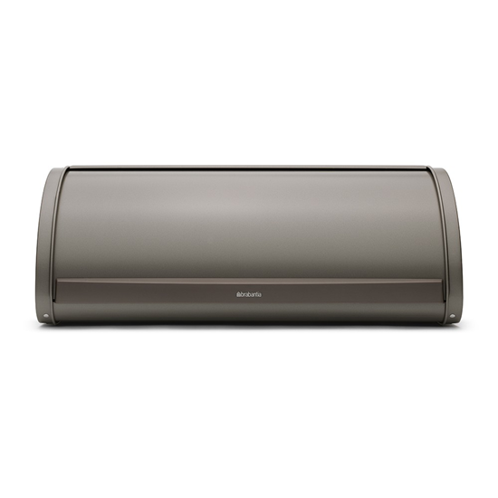 Cutie pentru paine, inox, 44,5 x 26,2 cm, Platinum - Brabantia