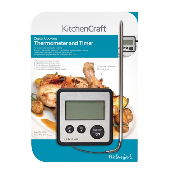 Cronometru si termometru digital - Kitchen Craft