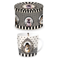 Cana portelan, 350ml, "Amstaff" - Nuova R2S
